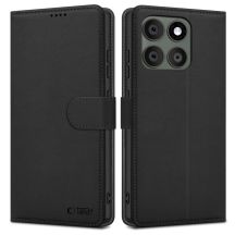 Tech-Protect Wallet Case für Motorola Edge 60 Pro - Schwarz