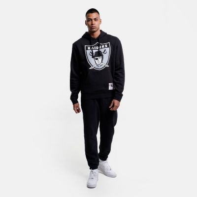 6. Mitchell & Ness NFL Team Logo Hoody Oakland Raiders M HDSSINTL1052-ORABLCK