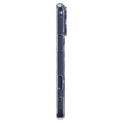 5. Spigen Thin Fit MagSafe Hülle für iPhone 17 Pro – Transparentes Marineblau