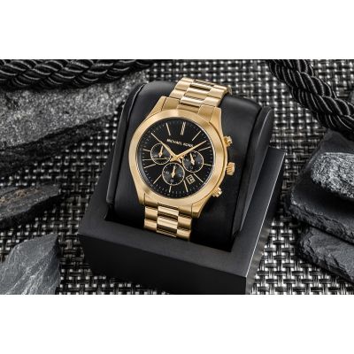 5. Herrenuhr + Kartenetui MICHAEL KORS MK1076SET + Box