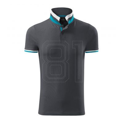 3. Malfini Collar Up M MLI-25683 hellanthrazit Poloshirt