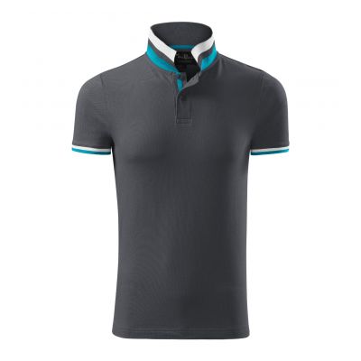 3. Malfini Collar Up M MLI-25683 hellanthrazit Poloshirt