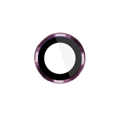 3. 3MK Lens Protection Pro Schwarzes gehärtetes Glas für iPhone 18 Pro / 18 Pro Max – Burgunderrot