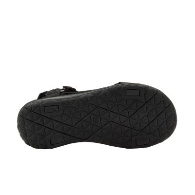 4. Lee Cooper Damenschuhe mit Klettverschluss für sommerliche Strandsandalen, leicht, schwarz