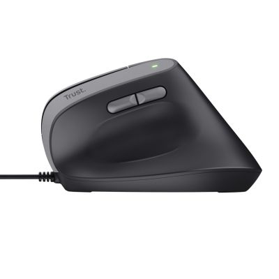 5. TRUST BAYO II ERGONOMISCHE MAUS SCHWARZ (25144)