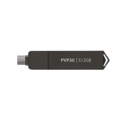 3. Patriot PVP30 SSD 512 GB 1000 MB/s USB Duo A+C 3.2 Gen2 Aluminium