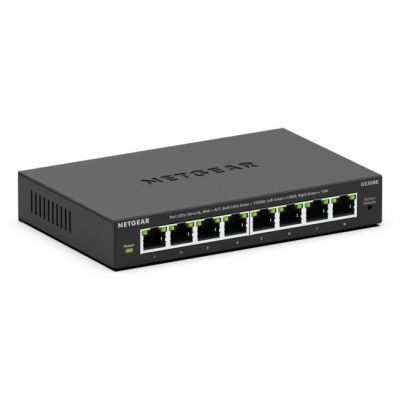 2. Netgear GS308E-400EUS 8-Port-Unmanaged-Gigabit-Switch