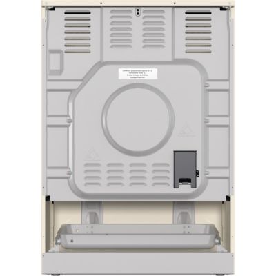 5. GORENJE GECS6B70CLI Retro-Elektroherd 60 cm | ExtraDampfgarfunktion | Heißluftfrittierfunktion | Gefrorenes Backen | Sahne