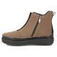 3. Beige Plateau-Ankle-Boots für Damen, Filippo DBT8264