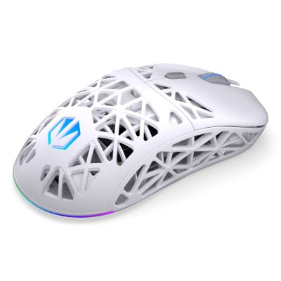 12. ENDORFY LIV Plus Kabellose Gaming-Maus in Onyxweiß, beidhändig bedienbar, Bluetooth, optisch, 26000 DPI