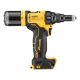 4. DeWALT DCF403NT-XJ Mechanisches Nietwerkzeug Schwarz, Gelb 2,4, 3,2, 4, 4,8 mm 10000 kN