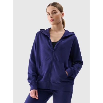 Damen-Kapuzensweatshirt mit Reißverschluss 4F 4FWMM00TSWSF1763-31S