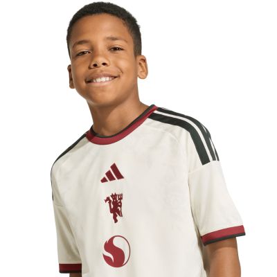 7. adidas Manchester United 26/27 Auswärtstrikot Beige KC4770