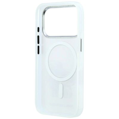 7. Karl Lagerfeld Smooth Karl & Choupette Bodies Sketch MagSafe Hülle für iPhone 18 Pro / 17 Pro – Beige