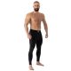 4. Lange schwarze Trainingsleggings - CSL - S