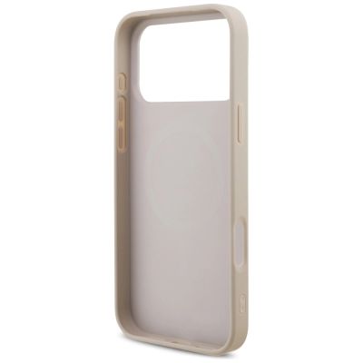7. Guess 4G Strap Triangle Logo MagSafe Hülle für iPhone 17 Pro Max – Pink