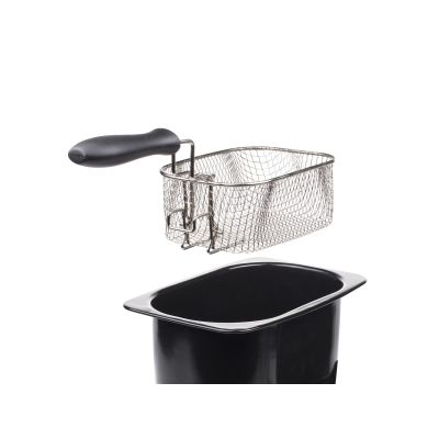 3. Tristar FR-6919 Fritteuse, Einzeln, 2 l, autonom, 800 W, Schwarz, Edelstahl