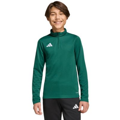 7. adidas Entrada 26 Trainingsshirt, grün, Kinder-Sweatshirt KE9825