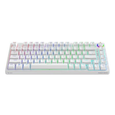 SAVIO DRAHTLOSES MECHANISCHES TASTATUR PHENIX WEISS GATERON ROT PRO ABS
