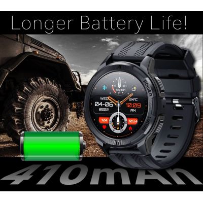 11. Herren-Smartwatch Rubicon RNCF26-1 SCHWARZ