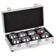 11. 8-teiliges Boule-Pétanque-Set – Aluminiumkoffer Enero