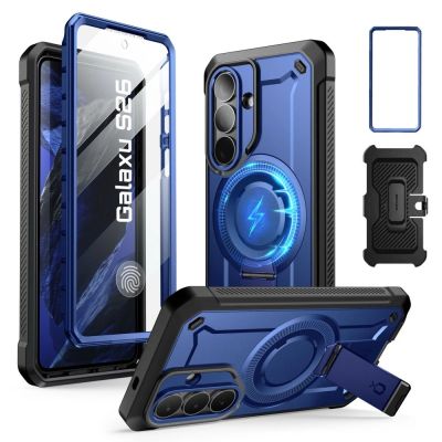 Supcase Unicorn Beetle Pro Mag MagSafe 2er-Set Hülle für Samsung Galaxy S26 – Marineblau und Schwarz