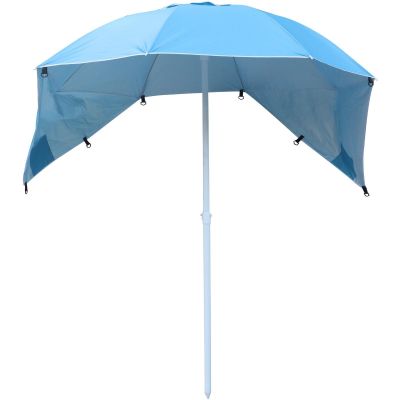 26. Sonnenschirm-Strandschirm 2-in-1 190 cm