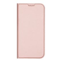 Dux Ducis Skin Pro Hülle für iPhone 16 Pro Max mit Klappe und Kartenfach – Pink