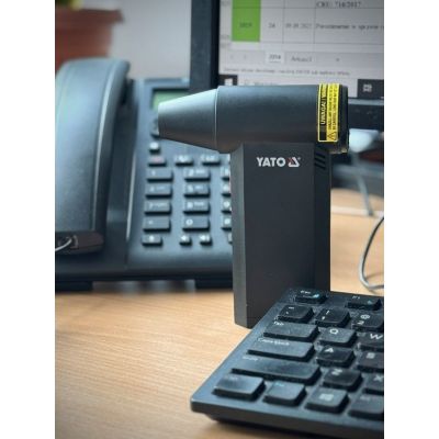 8. Mini-Gebläse 7,2 V, 135000 U/min YT-82938 YATO