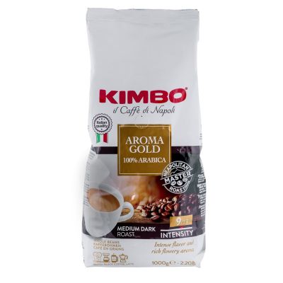 2. Kimbo Aroma Gold Kaffee 1 kg, ganze Bohnen