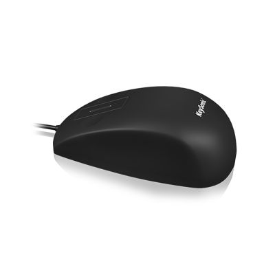 3. KeySonic KSM-5030M-B Büromaus, beidhändig bedienbar, USB Typ-A