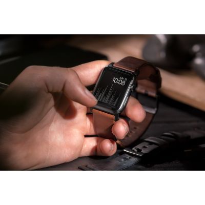 10. Nomad NM1A4RBM00 Smart-Armband aus braunem Leder