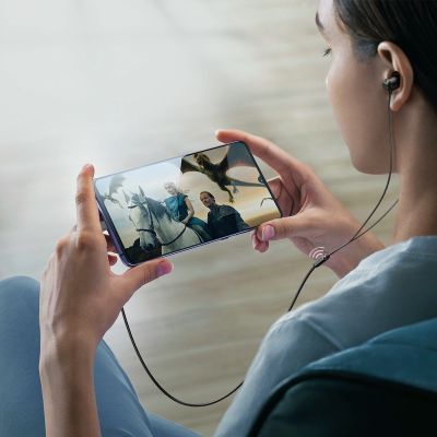 11. Joyroom JR-EC06 USB-C In-Ear-Kopfhörer – Grau