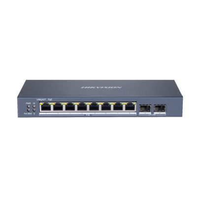 Hikvision DS-3E1510P-SI Netzwerkverbindungen Managed L2 Gigabit Ethernet (10/100/1000) PoE-Unterstützung Schwarz