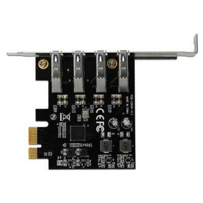 2. DELOCK PCI-E-KARTE -> USB 3.0 4-PORT 90304