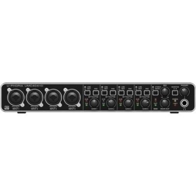 6. Behringer UMC404HD - USB-Audio-Interface