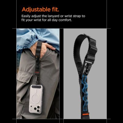 15. Spigen DA30M Stap Crossbody Handy-Lanyard - Schwarz