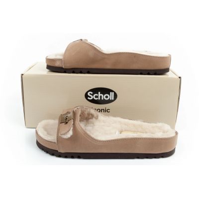 10. Scholl Iconic MEG Taupe W F303171062 Flip-Flops