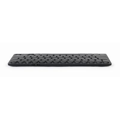 6. Gembird KB-BTRGB-01-DE Universal-Bluetooth-Tastatur QWERTZ Deutsch Schwarz
