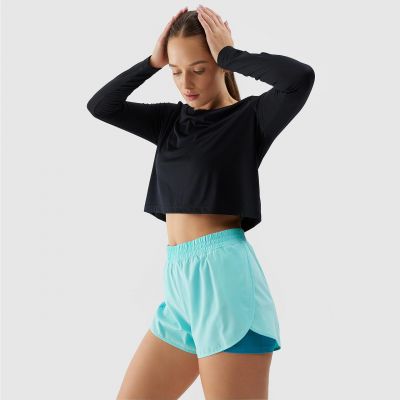 3. Langarm-T-Shirt 4F F218 W 4FWSS24TFLOF218 20S