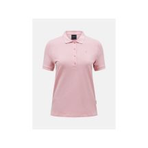 PEAK PERFORMANCE Damen-Poloshirt aus klassischer Baumwolle, Rosa