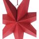 7. Dekorativer Papierstern, 60 cm, rot