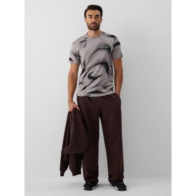 3. Herren-T-Shirt mit Aufdruck, regulär, Größe 4F 4FRAW26TTSHM4668-20A