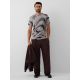 3. Herren-T-Shirt mit Aufdruck, regulär, Größe 4F 4FRAW26TTSHM4668-20A