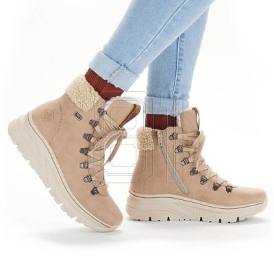 4. Rieker W RKR572 wasserdichte isolierte Schneestiefel