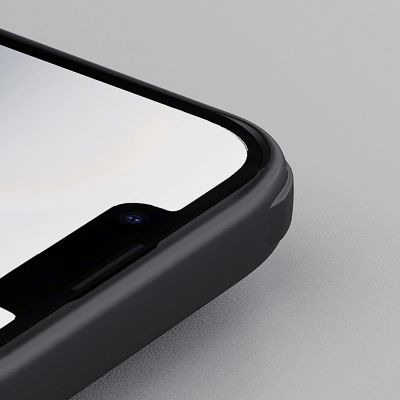 18. Nillkin Super Frosted Shield Pro Magnethülle für iPhone 16e / 17e – Schwarz