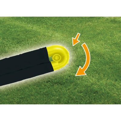4. Faltbares Tor-Set mit Netz (91 x 61 x 61 cm), Ball und Pumpe