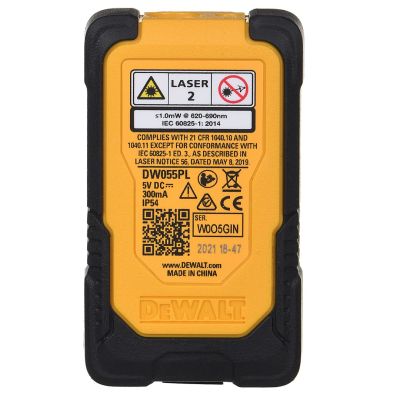 5. DEWALT 16m Laser-Entfernungsmesser DW055PL-XJ