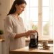 5. Esperanza Lungo EKC002K Kaffeemühle (160W; Schlagmühle; schwarz)