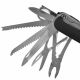 3. Tatron AZYMUT Taschenmesser - 25 Werkzeuge + Holster, 90mm schwarz ( HK20017BL )